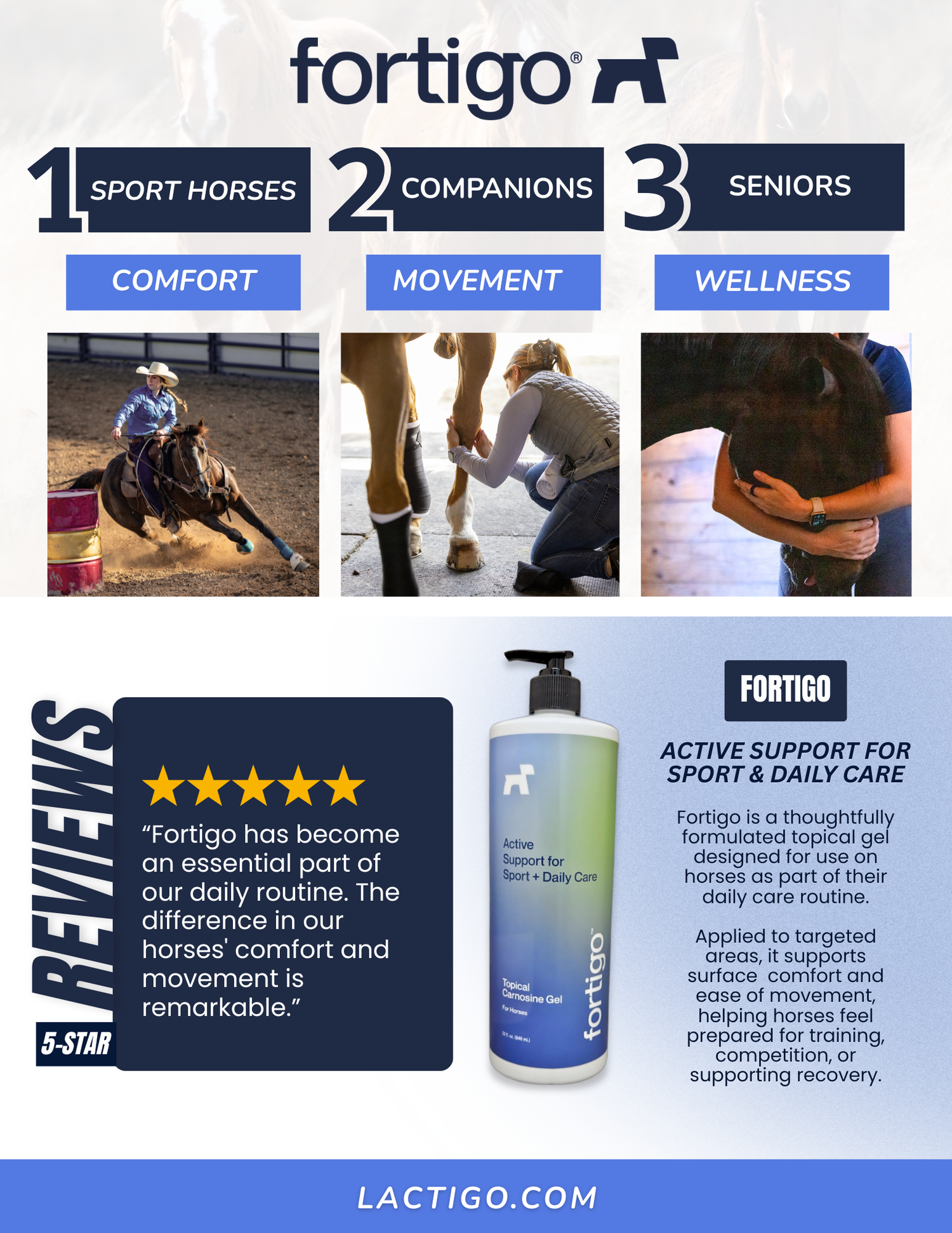 Presale - Fortigo Active Support for Sport + Daily Care CAN