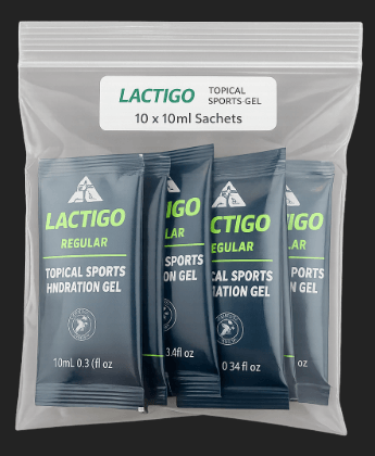 10 Pack LactiGo Go Packets - Topical Sports Hydration Gel [10ml] (Canada)