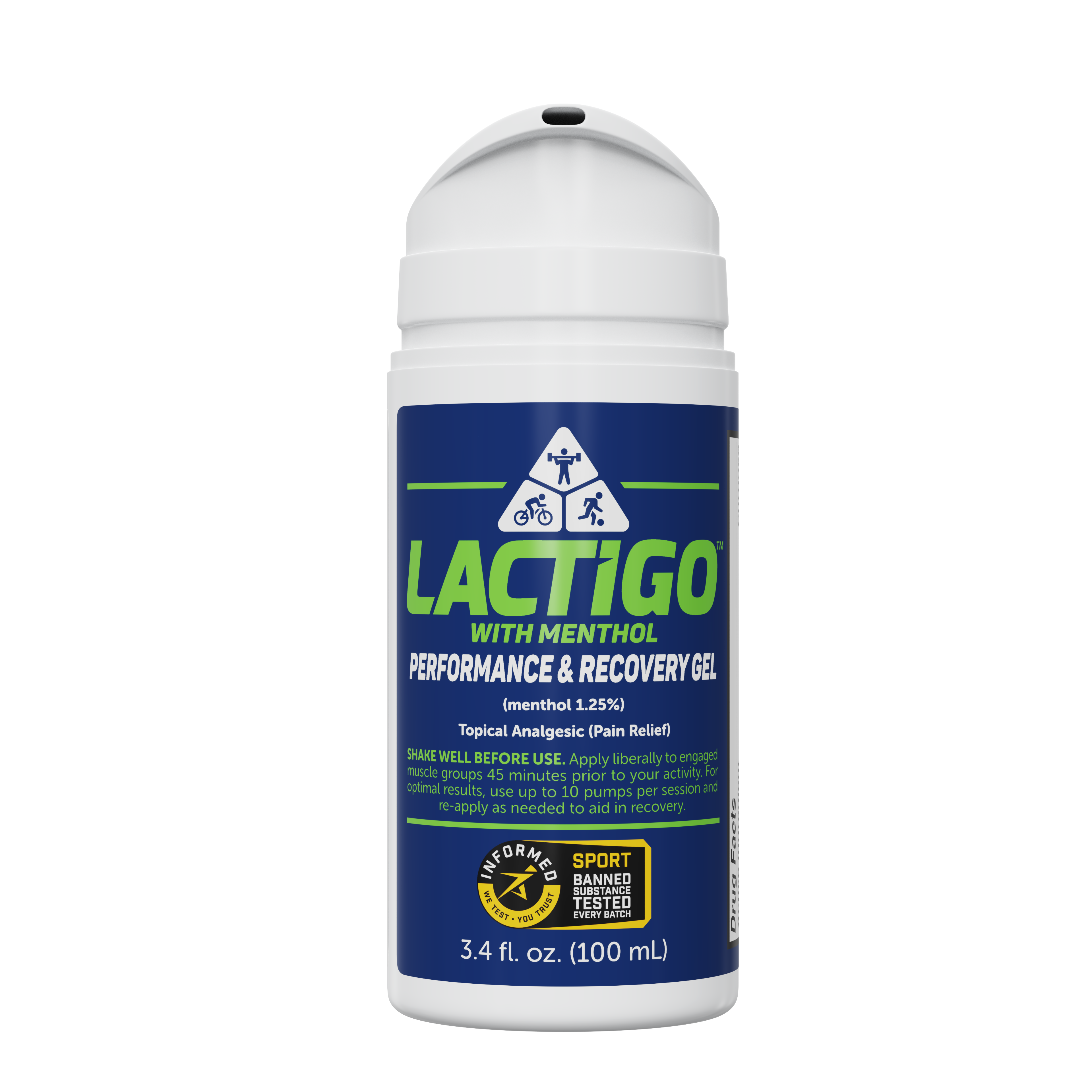 LactiGo Menthol 100ml Bottle